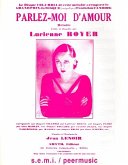 Parlez-moi d'amour: pour voix et piano