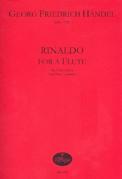 Ouverture und Arien aus Rinaldo für Altblockflöte und Bc