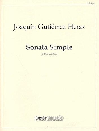 Sonata simple for flute and piano