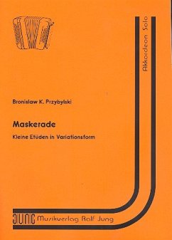 Cover Maskerade Kleine Etüden in Variationenform für Akkordeon