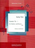 Sonate Nr.1 für Violine und Klavier Sonate Nr.1 für Violine und Klavier