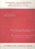 Trio Nr.3 für Flöte, Violine und Bc Partitur und Stimmen (Bc ausgesetzt) Trio Nr.3 für Flöte, Violine und Bc Partitur und Stimmen (Bc ausgesetzt)