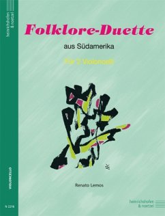 Cover Folklore-Duette aus Südamerika für 2 Violoncelli