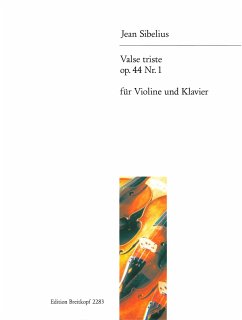 Cover Valse triste op.44,1 für Violine und Klavier