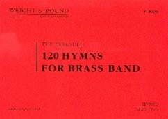 120 Hymns (extended 3rd edition) for brass band bass in Bb in treble clef