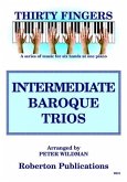 Intermediate Baroque Trios for piano 6 hands score
