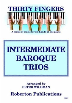 Intermediate Baroque Trios for piano 6 hands score