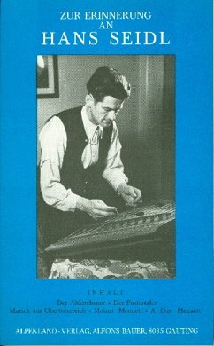 Cover Zur Erinnerung an Hans Seidl für Hackbrett, Zither, Gitarre und Kontrabass Stimmen