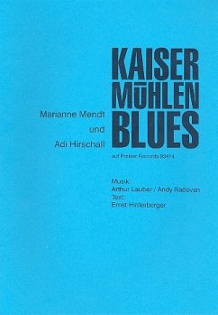 Cover Kaisermühlen-Blues für 2 Stimmen und Klavier Partitur