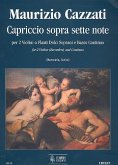 Capriccio sopra sette note per 2 violini (flauti sopr.) e basso 5 parts