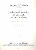 Les larmes de Jacqueline für Violoncello und Streichorchester Violoncello Les larmes de Jacqueline für Violoncello und Streichorchester Violoncello