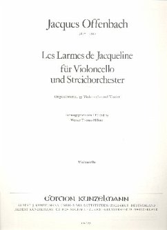 Les larmes de Jacqueline für Violoncello und Streichorchester Violoncello