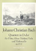 Quartett D-Dur op.19,2 für Flöte, Oboe (Violine), Viola und Violoncello Quartett D-Dur op.19,2 für Flöte, Oboe (Violine), Viola und Violoncello