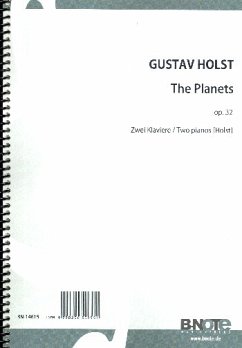 The Planets op.32 für 2 Klaviere Partitur