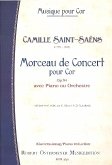 Morceau de concert op.94 für Horn und Orchester für Horn und Klavier