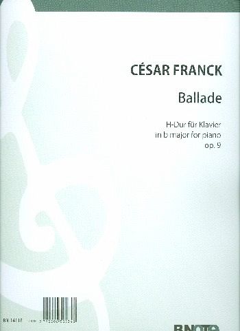 Ballade H-Dur op.9 für Klavier Ballade H-Dur op.9 für Klavier