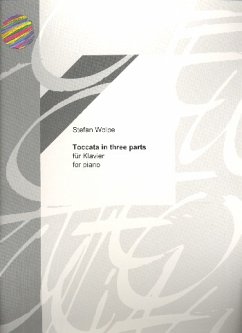 Cover Toccata in 3 Parts for piano