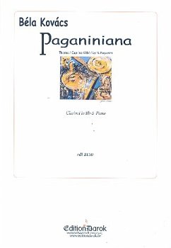 Paganiniana for clarinet and piano
