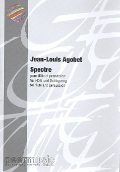 Cover Spectre for flute and percussion 2 scores