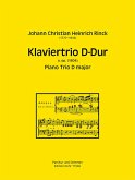 Trio D-Dur o.O. für Violine, Violoncello und Klavier Stimmen