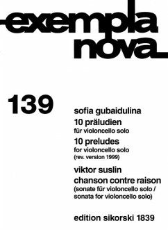 Cover 10 Präludien für Violoncello solo