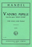 V'adoro pupille from Guilio Cesare for high voice and piano