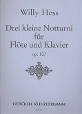 3 kleine Notturni op.107 für Flöte und Klavier 3 kleine Notturni op.107 für Flöte und Klavier