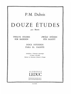 Cover 12 Études pour basson