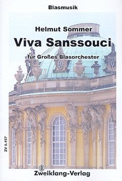 Cover Viva Sanssouci für Blasorchester Partitur und Stimmen