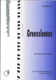 Greensleeves for flute and piano