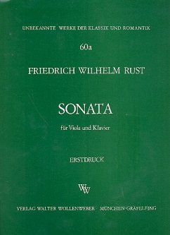 Cover Sonate für Viola und Klavier