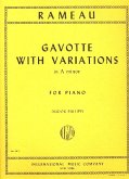 Gavotte with Variations a Minor for piano Gavotte with Variations a Minor for piano