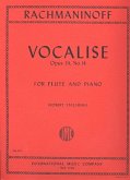 Vocalise op.34,14 for flute and piano Vocalise op.34,14 for flute and piano