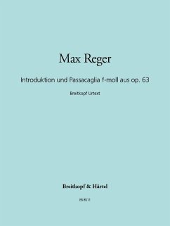 Cover Introduktion und Passacaglia f-Moll aus op.63 für Orgel