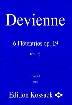 Cover 6 Trios op.19 Band 1 (Nr.1-3) für 3 Flöten Partitur und Stimmen