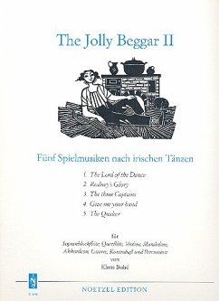 Cover The jolly Beggar 2 5 Spielmusiken nach irischen Tänzen für Sopranblockflöte, Stimmen
