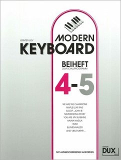 Modern Keyboard Beiheft zum Schulprogramm 4 und 5