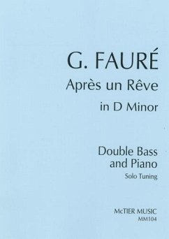Aprč un ręve (in d Minor) for double bass (solo tuning) and piano