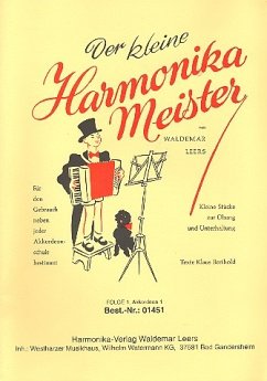 Cover Der kleine Harmonikameister Band 1 Akkordeon 1