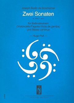 Cover 2 Sonaten op.26,1-2 für Baßinstrument und Bc