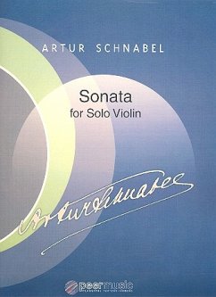 Cover Sonata for violin