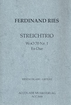 Streichtrio Es-Dur WOO70,1 Partitur+Stimmen Streichtrio Es-Dur WOO70,1 Partitur+Stimmen