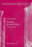Sonatina in modo lidico für Oboe und Orgel Sonatina in modo lidico für Oboe und Orgel