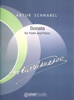Cover Sonata for violin and piano