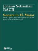 Sonate Es-Dur für Saxophon in B (S/T) und Klavier (orig. Flöte und Cembalo)