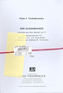 Cover Der Nussknacker - Auszüge aus dem Ballett op.71 für 9 Bläser und Kontrabass Stimmen