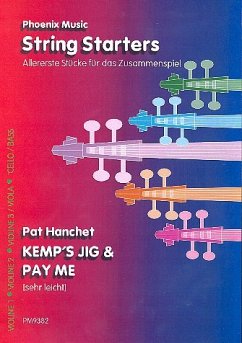 Cover Kemp's Jig and Pay me für Sreicher Partitur und Stimmen
