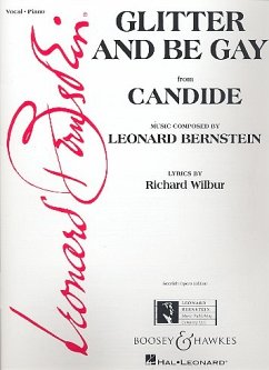 Cover Glitter and be gay from Candide for high voice and piano (en)