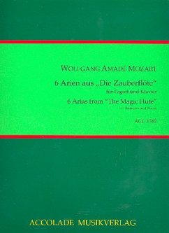 Cover 6 Arien aus Die Zauberflöte für Fagott und Klavier