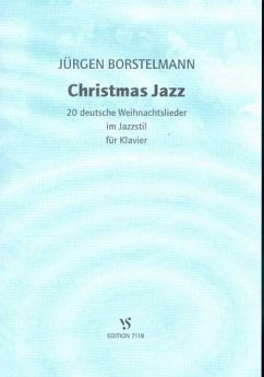 Cover Christmas Jazz - 20 deutsche Weihnachtslieder im Jazzstil für Klavier